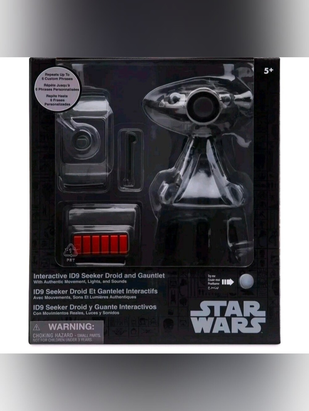 Star Wars Galaxy's Edge Droid Depot ID9 Interactive Seeker Remote Control Droid